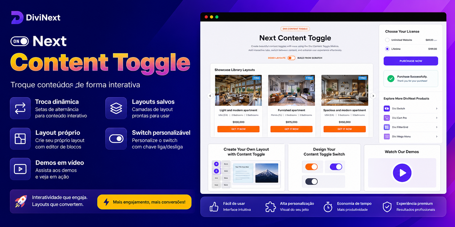 Next Content Toggle 