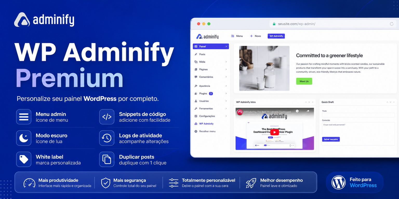 WP Adminify Premium