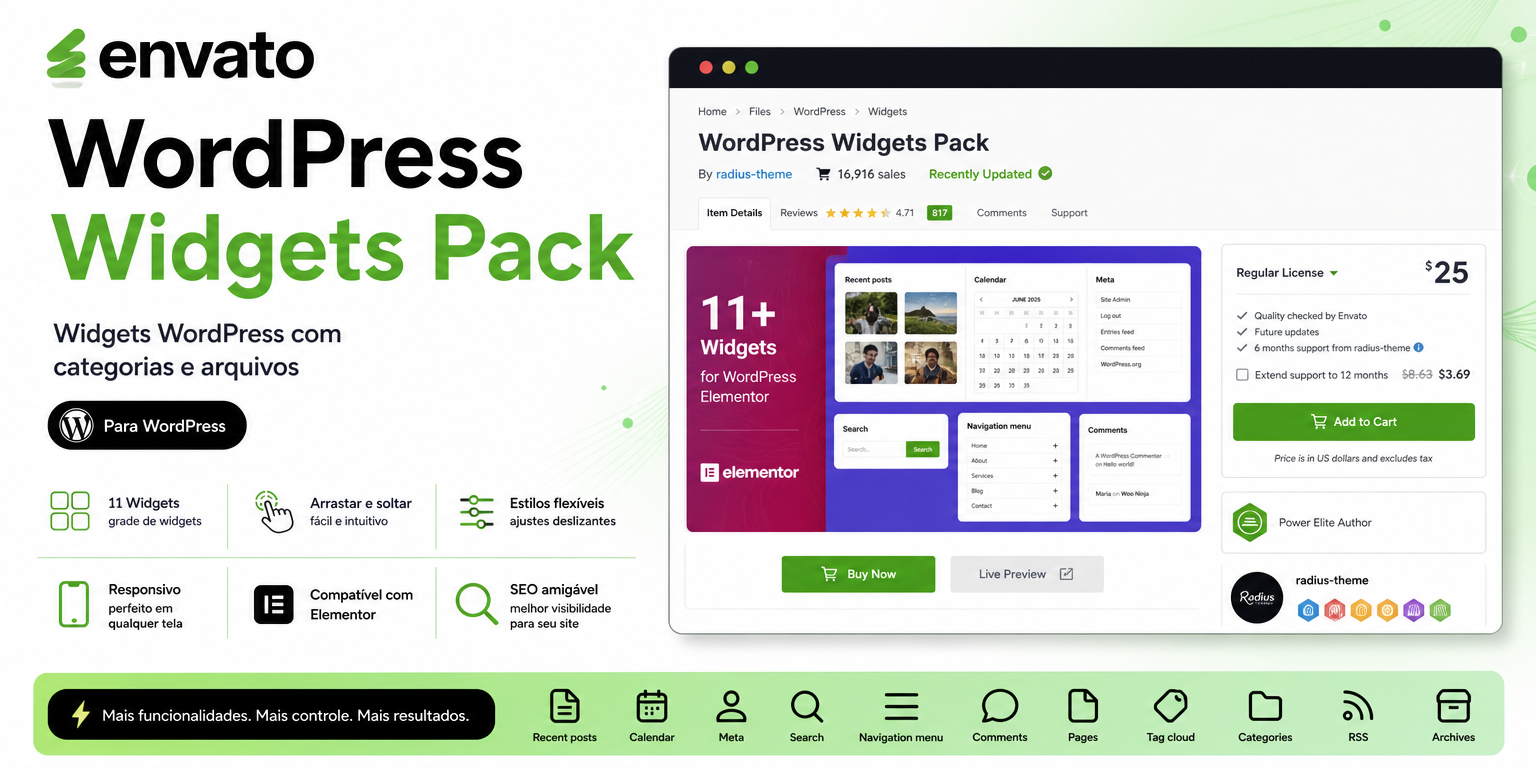 WordPress Widgets Pack